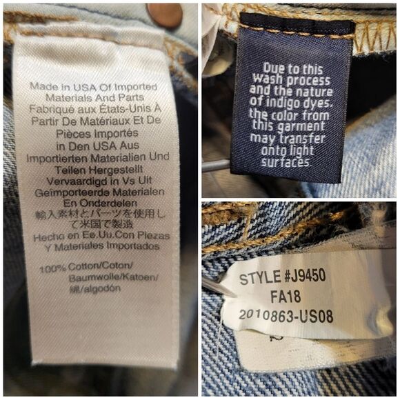 Rivet & Thread High Rise Slim Boy Jeans Thigh Patch Edition from Madewell - Picture 14 of 15